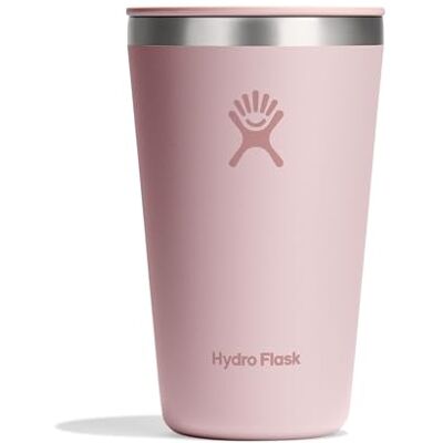 Hydro Flask Thermobecher für Unterwegs 473 ml (16 oz) Verschließbarem, Auslaufsicherem Eindrückdeckel Doppelwandiger, Vakuumisolierter Reisebecher aus Edelstahl Heiß & Kalt Trillium Hydro Flask Thermobecher für Unterwegs 473 ml (16 oz) Verschließbarem, Auslaufsicherem Eindrückdeckel Doppelwandiger, Vakuumisolierter Reisebecher aus Edelstahl Heiß & Kalt Trillium