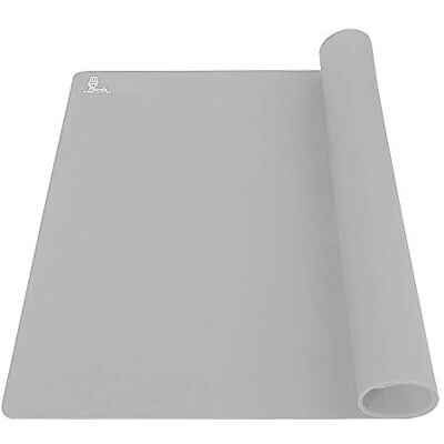 Super Rutschfeste Backunterlage Backmatte Silikon Matte Groß Küche Hitzebeständig 60x40cm Antihafte Ausrollmatte Teigmatte Silikonmatte Arbeitsmatte für Fondant Gebäck Pizza Matte,BPA Frei,,Grau Super Rutschfeste Backunterlage Backmatte Silikon Matte Groß Küche Hitzebeständig 60x40cm Antihafte Ausrollmatte Teigmatte Silikonmatte Arbeitsmatte für Fondant Gebäck Pizza Matte,BPA Frei,,Grau