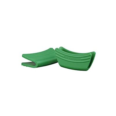 LE CREUSET 2er-Set Griffschutz aus Silikon, Anpassungsfähig, Hitzebeständig bis 250°C, Bamboo, 42813004080000, 42813004080000 LE CREUSET 2er-Set Griffschutz aus Silikon, Anpassungsfähig, Hitzebeständig bis 250°C, Bamboo, 42813004080000, 42813004080000