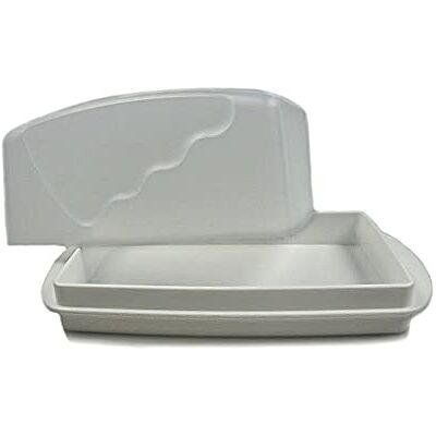 Tupperware Junge Welle Butterdose weiß Butter Dose J10 dish beurrier burriera Tupperware Junge Welle Butterdose weiß Butter Dose J10 dish beurrier burriera
