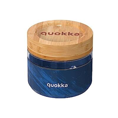 Quokka Deli - Glas Lunchbox - Blau - 500ml & 820ml - Food Container Quokka Deli - Glas Lunchbox - Blau - 500ml & 820ml - Food Container