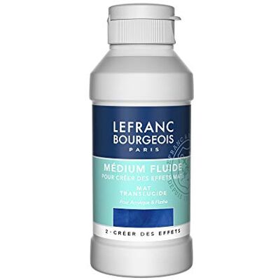 Lefranc Bourgeois Lefranc & Bourgeois 300670 Mattes Flüssiges Malmittel, für Acrylfarben zum erzeugen von matten Effekten, transluzent, 250ml Flasche Lefranc Bourgeois Lefranc & Bourgeois 300670 Mattes Flüssiges Malmittel, für Acrylfarben zum erzeugen von matten Effekten, transluzent, 250ml Flasche