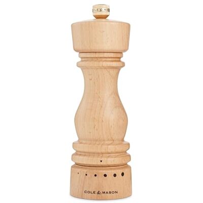 Cole & Mason London Pfeffermühle Holz 18 cm, Mahlgrad-Auswahl, Gewürzmühle Cole & Mason London Pfeffermühle Holz 18 cm, Mahlgrad-Auswahl, Gewürzmühle
