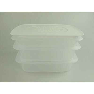 Tupperware Cool`N Fresh 1,5 L (2) + 700 ml + Klimadeckel weiß P 22158 Tupperware Cool`N Fresh 1,5 L (2) + 700 ml + Klimadeckel weiß P 22158