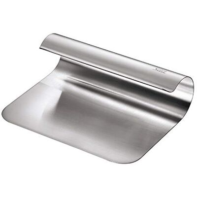 Silit Cut'n Serve Gemüseschaufel 11 x 15 cm, Küchenhelfer Edelstahl mattiert, Küchenhilfe, Teigschaber für die Küche, spülmaschinengeeignet Silit Cut'n Serve Gemüseschaufel 11 x 15 cm, Küchenhelfer Edelstahl mattiert, Küchenhilfe, Teigschaber für die Küche, spülmaschinengeeignet