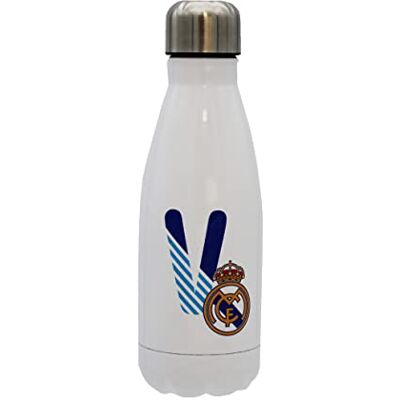 Real Madrid V Edelstahlflasche - Personalisierte 550ml - Sport Fan Geschenk Real Madrid V Edelstahlflasche - Personalisierte 550ml - Sport Fan Geschenk