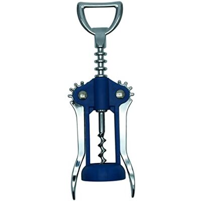 FACKELMANN Elemental Korkenzieher, Weinflaschenöffner, elegant, Zinklegierung und PP, 17 cm, 1 Stück FACKELMANN Elemental Korkenzieher, Weinflaschenöffner, elegant, Zinklegierung und PP, 17 cm, 1 Stück