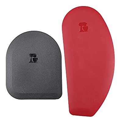 KitchenAid 2-Teiliges Teigschaber Set, Teigschneider Set für Schüsseln, Töpfe und Pfannen, Hitzebeständige Teigspachtel Silikon, Ergonomisches nahtloses Design, Silikon, Rot / Schwarz KitchenAid 2-Teiliges Teigschaber Set, Teigschneider Set für Schüsseln, Töpfe und Pfannen, Hitzebeständige Teigspachtel Silikon, Ergonomisches nahtloses Design, Silikon, Rot / Schwarz