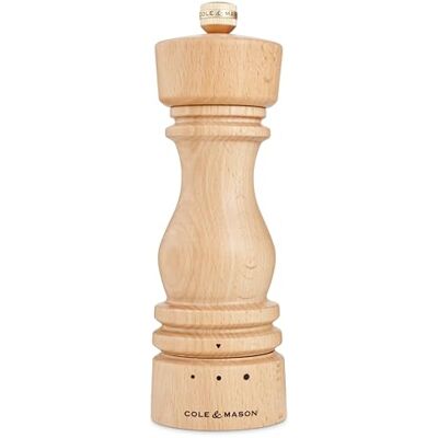 Cole & Mason London Salzmühle Holz 18 cm, Mahlgrad-Auswahl, Keramikmahlwerk Cole & Mason London Salzmühle Holz 18 cm, Mahlgrad-Auswahl, Keramikmahlwerk