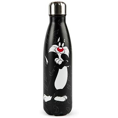 Excelsa Sylvester Thermosflasche, 50 cl, Schwarz, Edelstahl Excelsa Sylvester Thermosflasche, 50 cl, Schwarz, Edelstahl