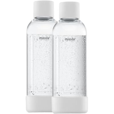 MySoda 1L Umweltfreundliche PET-Flaschen - Pack von 2 MySoda 1L Umweltfreundliche PET-Flaschen - Pack von 2