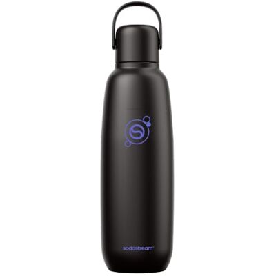 sodastream fizz & go Edelstahlflasche 0,9L, Thermosflasche, Black sodastream fizz & go Edelstahlflasche 0,9L, Thermosflasche, Black