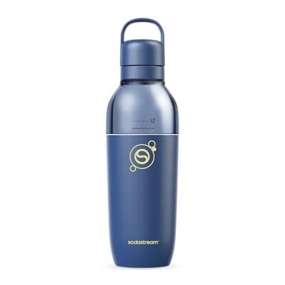 sodastream 0,7L Fizz&go Easy Mix Sprudlerflasche, Storm Blau sodastream 0,7L Fizz&go Easy Mix Sprudlerflasche, Storm Blau