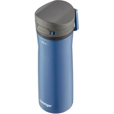 Contigo Jackson Chill Trinkflasche, große BPA-freie Edelstahl Wasserflasche, 100% auslaufsicher, hält Getränke bis zu 24 Stunden kühl; Thermoflasche für Sport, Fahrrad, Joggen, Wandern, 590 ml Contigo Jackson Chill Trinkflasche, große BPA-freie Edelstahl Wasserflasche, 100% auslaufsicher, hält Getränke bis zu 24 Stunden kühl; Thermoflasche für Sport, Fahrrad, Joggen, Wandern, 590 ml