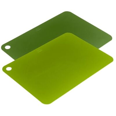 KUHN RIKON Schneidebretter Set, 2 Stk., Grün, leichtes Schneidbrett-Set KUHN RIKON Schneidebretter Set, 2 Stk., Grün, leichtes Schneidbrett-Set