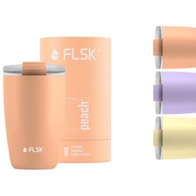 Flsk - Cup 0.35L Peach Koralle - Thermosbecher Flsk - Cup 0.35L Peach Koralle - Thermosbecher