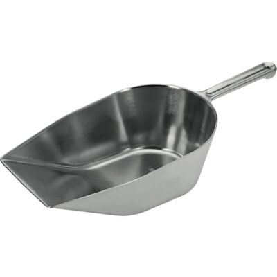 Westmark Back-/Abwiege-/Abfüllschaufel, Füllvolumen: 2580 ml (ca. 2350 g Mehl), Aluminium, Hygia, Silber, 92012291 Westmark Back-/Abwiege-/Abfüllschaufel, Füllvolumen: 2580 ml (ca. 2350 g Mehl), Aluminium, Hygia, Silber, 92012291