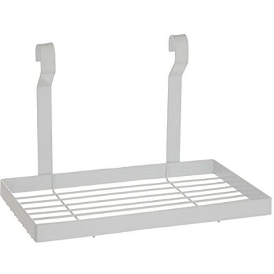 Premier Housewares SORELLO hängende Aufbewahrung Rack, Eisen, Weiß, 18 x 30 x 19 cm Premier Housewares SORELLO hängende Aufbewahrung Rack, Eisen, Weiß, 18 x 30 x 19 cm