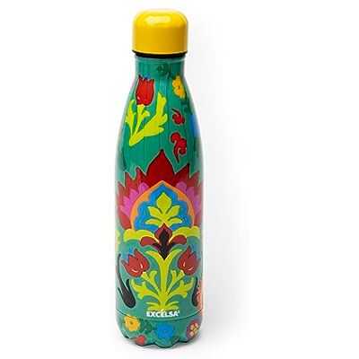 Excelsa New Delhi Thermosflasche, 50 cl, mehrfarbig, Edelstahl Excelsa New Delhi Thermosflasche, 50 cl, mehrfarbig, Edelstahl