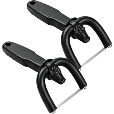 Generic 2-in-1 Hand-Fleischschneider & Fett-Trimmer, Werkzeug zum Fettentfernen Anti-Rutsch Gebogener Griff & Edelstahlklinge, Tragbares Küchen-Tool zum Zuschneiden für Rind, Schwein, Brisket, Lamm & Bacon Generic 2-in-1 Hand-Fleischschneider & Fett-Trimmer, Werkzeug zum Fettentfernen Anti-Rutsch Gebogener Griff & Edelstahlklinge, Tragbares Küchen-Tool zum Zuschneiden für Rind, Schwein, Brisket, Lamm & Bacon