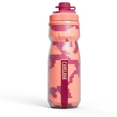 CAMELBAK Podium Dirt Chill Trinkflasche, Berry Digi Camo, 620 ml CAMELBAK Podium Dirt Chill Trinkflasche, Berry Digi Camo, 620 ml