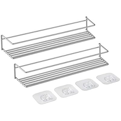 Metaltex Paprika-1 Gewürzregal 2-er Set mit U-Fix, 32 x 8 x 5 cm Metaltex Paprika-1 Gewürzregal 2-er Set mit U-Fix, 32 x 8 x 5 cm