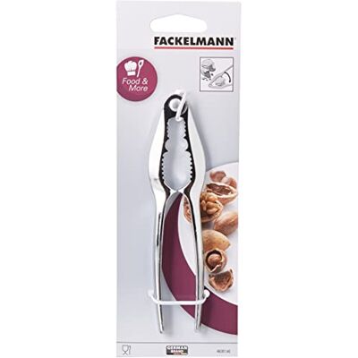 FACKELMANN 48202, Nussknacker 16 cm verchromt FACKELMANN 48202, Nussknacker 16 cm verchromt
