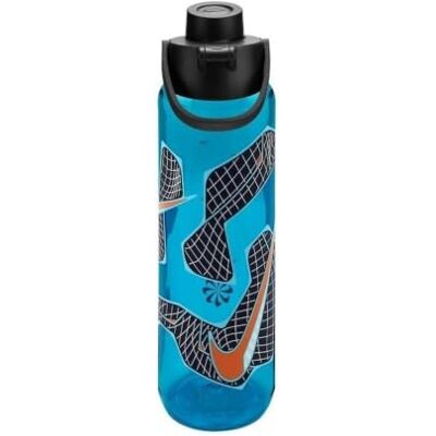 Nike TR Renew Recharge Chug Bottle 24oz 709 ml Trinkflasche Sportflasche Training Fitness Graphic, Blue Fury/Black/Hyper Crimson/Blackened Blue Nike TR Renew Recharge Chug Bottle 24oz 709 ml Trinkflasche Sportflasche Training Fitness Graphic, Blue Fury/Black/Hyper Crimson/Blackened Blue