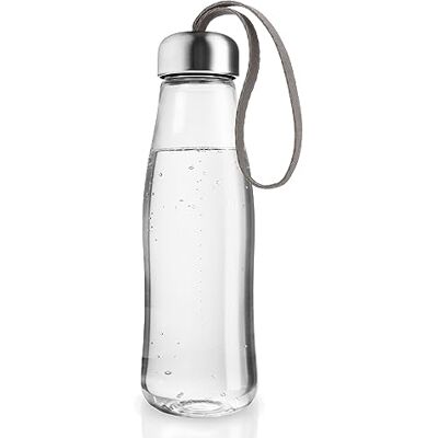 EVA SOLO Glastrinkflasche 0,5l Taupe Frei von BPA, Phthalaten und Blei Taupe EVA SOLO Glastrinkflasche 0,5l Taupe Frei von BPA, Phthalaten und Blei Taupe