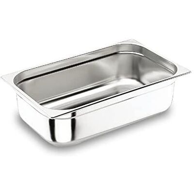 LACOR 66165Z GN Behälter 1/1, 530 x 325 x 65 mm INOX Aus lebensmittelechtem Edelstahl gefertigt; hohe Korrosionsbeständigkeit und Haltbarkeit im täglichen Gebrauch LACOR 66165Z GN Behälter 1/1, 530 x 325 x 65 mm INOX Aus lebensmittelechtem Edelstahl gefertigt; hohe Korrosionsbeständigkeit und Haltbarkeit im täglichen Gebrauch