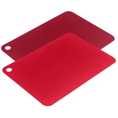 KUHN RIKON Schneidebretter Set 2 Stk. Rot, 37L x 5B cm KUHN RIKON Schneidebretter Set 2 Stk. Rot, 37L x 5B cm