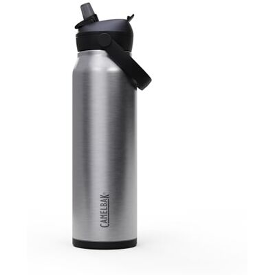 CAMELBAK Thrive Flip Straw VSS Trinkflasche, Stainless, 1L CAMELBAK Thrive Flip Straw VSS Trinkflasche, Stainless, 1L