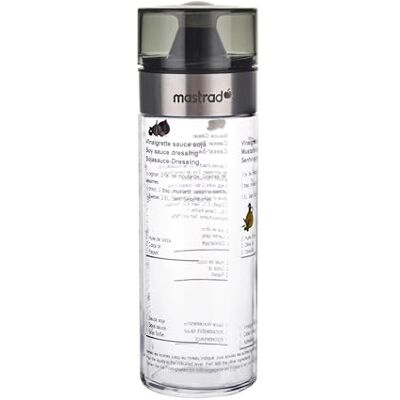 mastrad Salatdressing Shaker Glas – 350 ml – Messskala & Rezepte – Luftdicht – Für Vinaigrette, Caesar & Sojasauce – Küchen Shaker mastrad Salatdressing Shaker Glas – 350 ml – Messskala & Rezepte – Luftdicht – Für Vinaigrette, Caesar & Sojasauce – Küchen Shaker