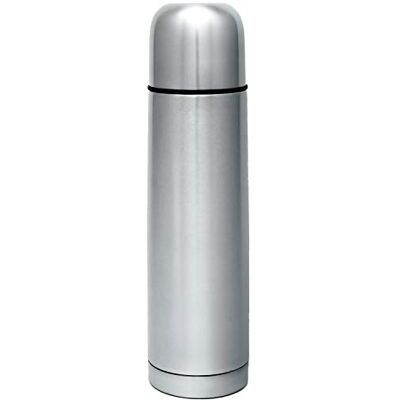 GRÄWE Thermosflasche, Edelstahl Trinkflasche, Thermoskanne, Isolierflasche für unterwegs mit Becher, auslaufsicher, spülmaschinengeeignet (Silber, 500 ml) GRÄWE Thermosflasche, Edelstahl Trinkflasche, Thermoskanne, Isolierflasche für unterwegs mit Becher, auslaufsicher, spülmaschinengeeignet (Silber, 500 ml)