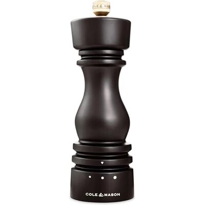 Cole & Mason London Salzmühle Holz 18 cm, Mahlgrad-Auswahl, Keramikmahlwerk Cole & Mason London Salzmühle Holz 18 cm, Mahlgrad-Auswahl, Keramikmahlwerk