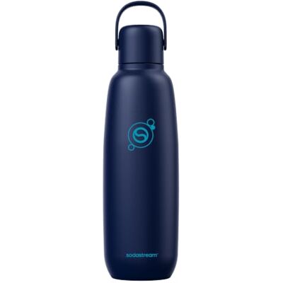 sodastream fizz & go Edelstahlflasche 0,9L, Thermosflasche, Blueberry Blau sodastream fizz & go Edelstahlflasche 0,9L, Thermosflasche, Blueberry Blau