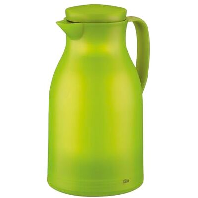 Cilio Isolierkanne MONZA 1 Liter, Grün, Vakuum-Hartglaseinsatz, 23,5 cm Cilio Isolierkanne MONZA 1 Liter, Grün, Vakuum-Hartglaseinsatz, 23,5 cm