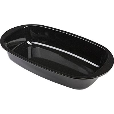 Westmark Brotbackform hochwertige Emaille Backform für Brot wie vom Bäcker 32 cm für gleichmäßiges Bräunen 100% kratzfest (schwarz) Westmark Brotbackform hochwertige Emaille Backform für Brot wie vom Bäcker 32 cm für gleichmäßiges Bräunen 100% kratzfest (schwarz)