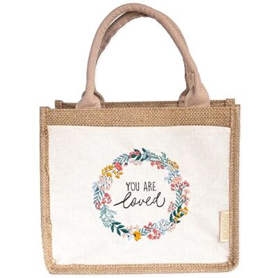 Papierdrachen Jutetasche Blumenkranz Set 03 Papierdrachen Jutetasche Blumenkranz Set 03