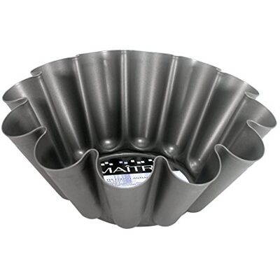 HOME Maitre Backform für Pudding, antihaftbeschichtet, 22 cm, Metall, anthrazit, 23x23x9 cm HOME Maitre Backform für Pudding, antihaftbeschichtet, 22 cm, Metall, anthrazit, 23x23x9 cm