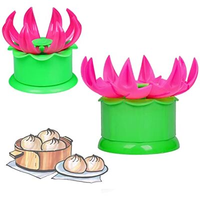 FLOTRUTE 2 Stück Dumpling Maker,Steamed Stuffed Bun Making Mold,Dumpling Maker Mould,DIY Baozi Maker,Brötchen Schimmel, Brötchenherstellung, zu Machen Ravioli, Knödel, Kekse, Empanada, Pelmeni(klein &groß) FLOTRUTE 2 Stück Dumpling Maker,Steamed Stuffed Bun Making Mold,Dumpling Maker Mould,DIY Baozi Maker,Brötchen Schimmel, Brötchenherstellung, zu Machen Ravioli, Knödel, Kekse, Empanada, Pelmeni(klein &groß)