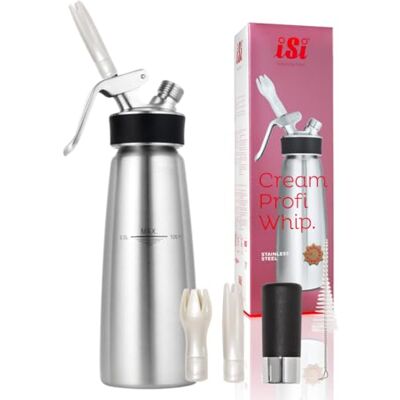ISI 1630 Cremespender - Edelstahl, 0,5 l, Kalte Cremes ISI 1630 Cremespender - Edelstahl, 0,5 l, Kalte Cremes