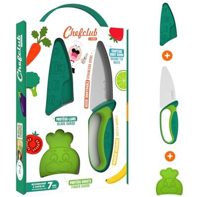 Chefclub Kids Messer für Kinder Grün Chefclub Kids Messer für Kinder Grün