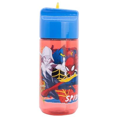 Stor Spider-Man Trinkflasche 430ml Ecozen Kinder Auslaufsicher BPA-Frei für Schule Sport Ausflüge Wiederverwendbar Stor Spider-Man Trinkflasche 430ml Ecozen Kinder Auslaufsicher BPA-Frei für Schule Sport Ausflüge Wiederverwendbar