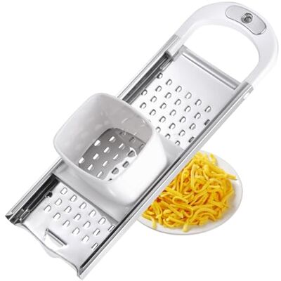 Westmark Spätzlehobel mit Teigschlitten Spätzlereibe für Topfdurchmesser bis zu 24 cm rostfreier Edelstahl (Fädle) Westmark Spätzlehobel mit Teigschlitten Spätzlereibe für Topfdurchmesser bis zu 24 cm rostfreier Edelstahl (Fädle)