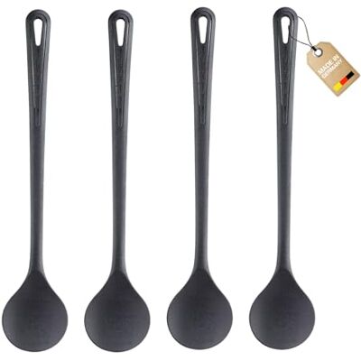 Westmark 4 Rühr-/Kochlöffel Gentle – Idealer Küchenhelfer zum Umrühren bei beschichteten Töpfen und Pfannen, ohne Zerkratzen, spülmaschinengeeignet, 30,2 cm, 288422E4 Westmark 4 Rühr-/Kochlöffel Gentle – Idealer Küchenhelfer zum Umrühren bei beschichteten Töpfen und Pfannen, ohne Zerkratzen, spülmaschinengeeignet, 30,2 cm, 288422E4