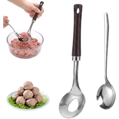 Generic Fleischbällchenlöffel Aus Edelstahl,Manueller Fleischkugelformer Edelstahl‑Fleischbällchen‑Löffel mit Löffel, Zum Formen Von Fleischbällchen,Küchenhelfer für Hackbällchen,Fischbällchen Generic Fleischbällchenlöffel Aus Edelstahl,Manueller Fleischkugelformer Edelstahl‑Fleischbällchen‑Löffel mit Löffel, Zum Formen Von Fleischbällchen,Küchenhelfer für Hackbällchen,Fischbällchen