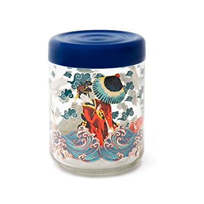 Excelsa Kimono Vorratsdose mit Deckel, 800 ml, Glas Excelsa Kimono Vorratsdose mit Deckel, 800 ml, Glas