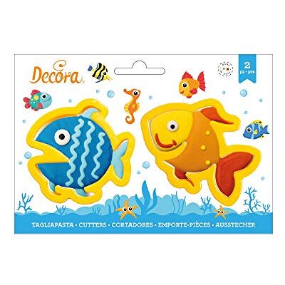 Decora 0255190 AUSSTECHER AUS KUNSTSTOFF FISCHE 2-TLG Decora 0255190 AUSSTECHER AUS KUNSTSTOFF FISCHE 2-TLG