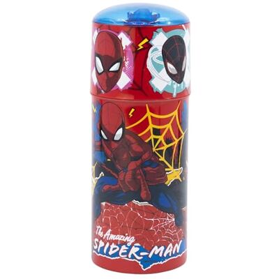 Stor Spider-Man Kinder Trinkflasche 350ml Wiederverwendbare Kunststoff Wasserflasche mit Auslaufsicherem Deckel BPA Frei Schule Sport Stor Spider-Man Kinder Trinkflasche 350ml Wiederverwendbare Kunststoff Wasserflasche mit Auslaufsicherem Deckel BPA Frei Schule Sport